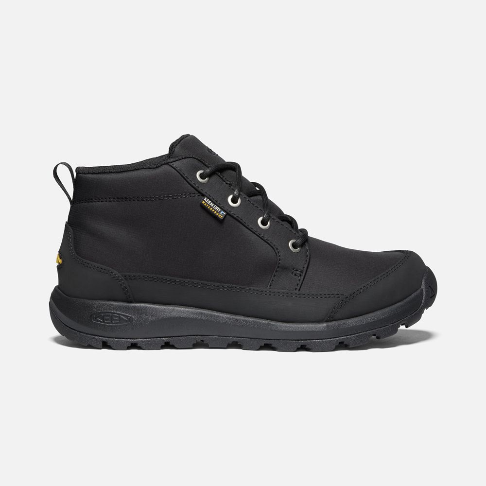 Keen Laarzen Heren Zwart - Glieser Nylon Waterproof - 46250-SGFW